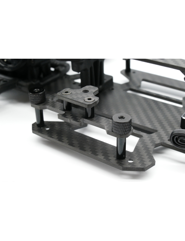 D1 Carbon Shorty Battery Holder Set for YD-2